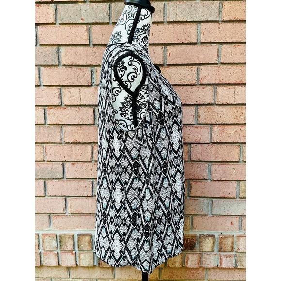 Nwt Pure Energy Sleeveless Blouse Tribal Pattern Size OX (US 12) - Picture 2 of 8